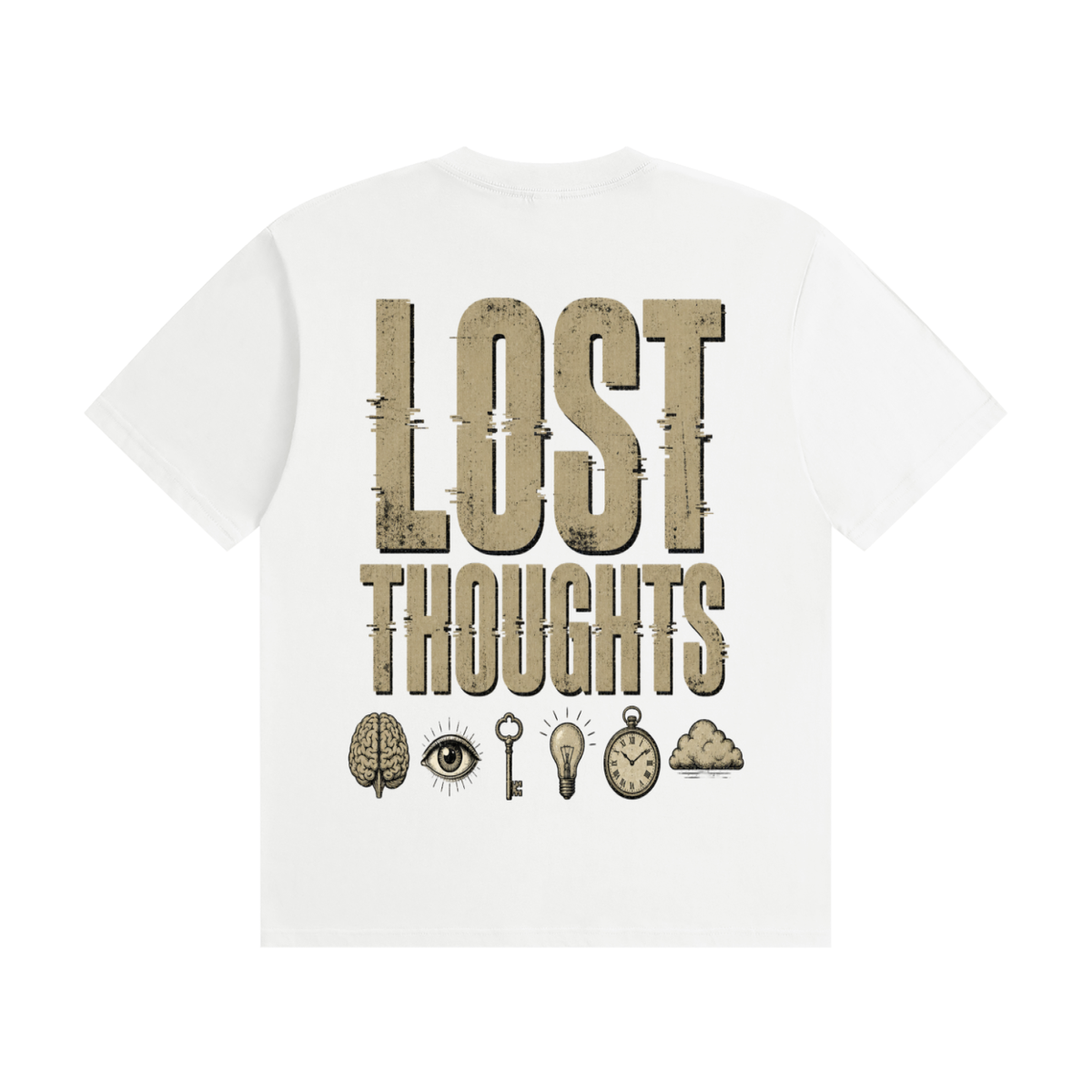 Lost Thoughts Seamless Cotton T-Shirt