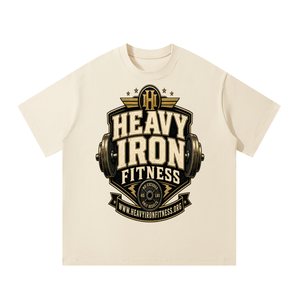 Heavy iron fitness-Oversized T-Shirt