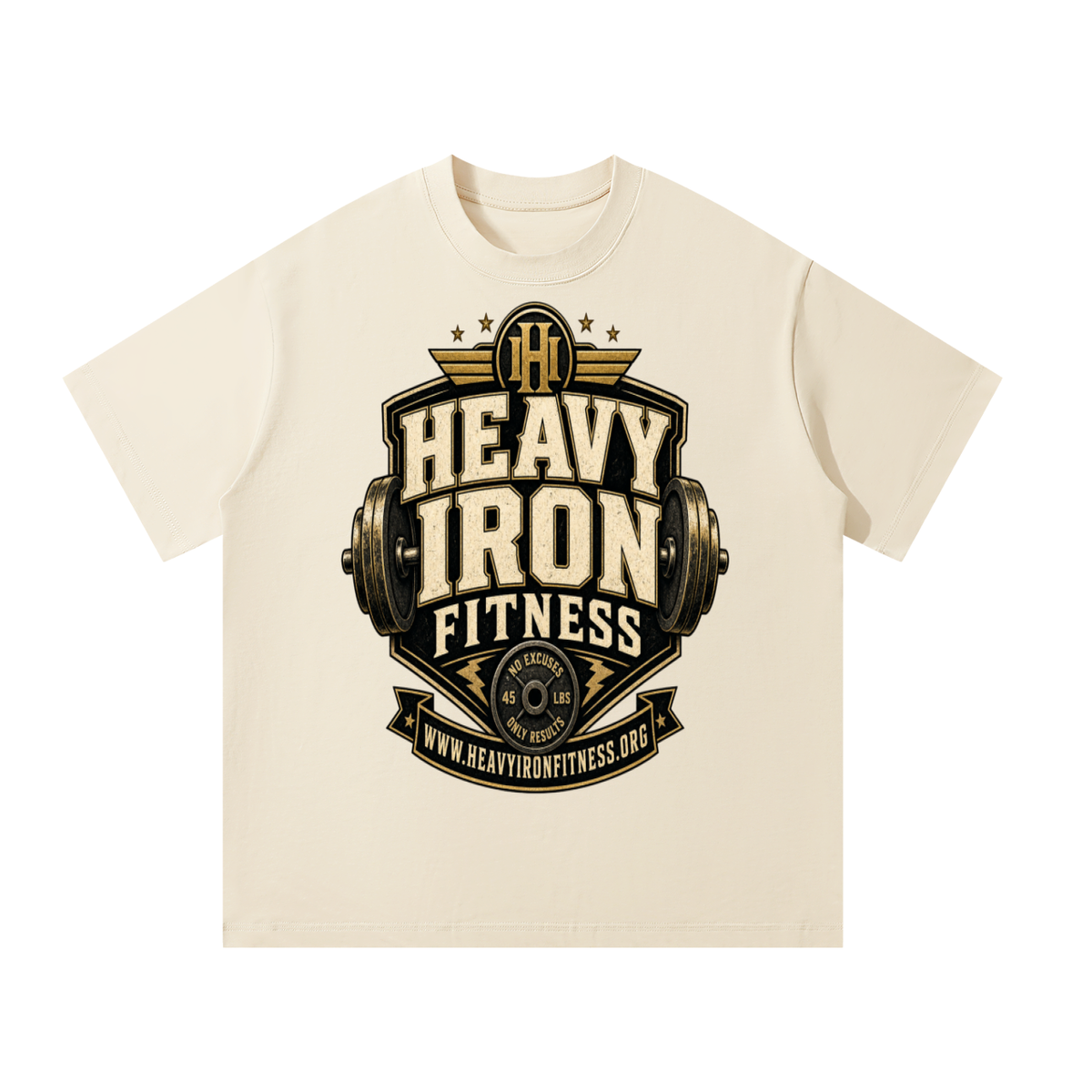 Heavy iron fitness-Oversized T-Shirt