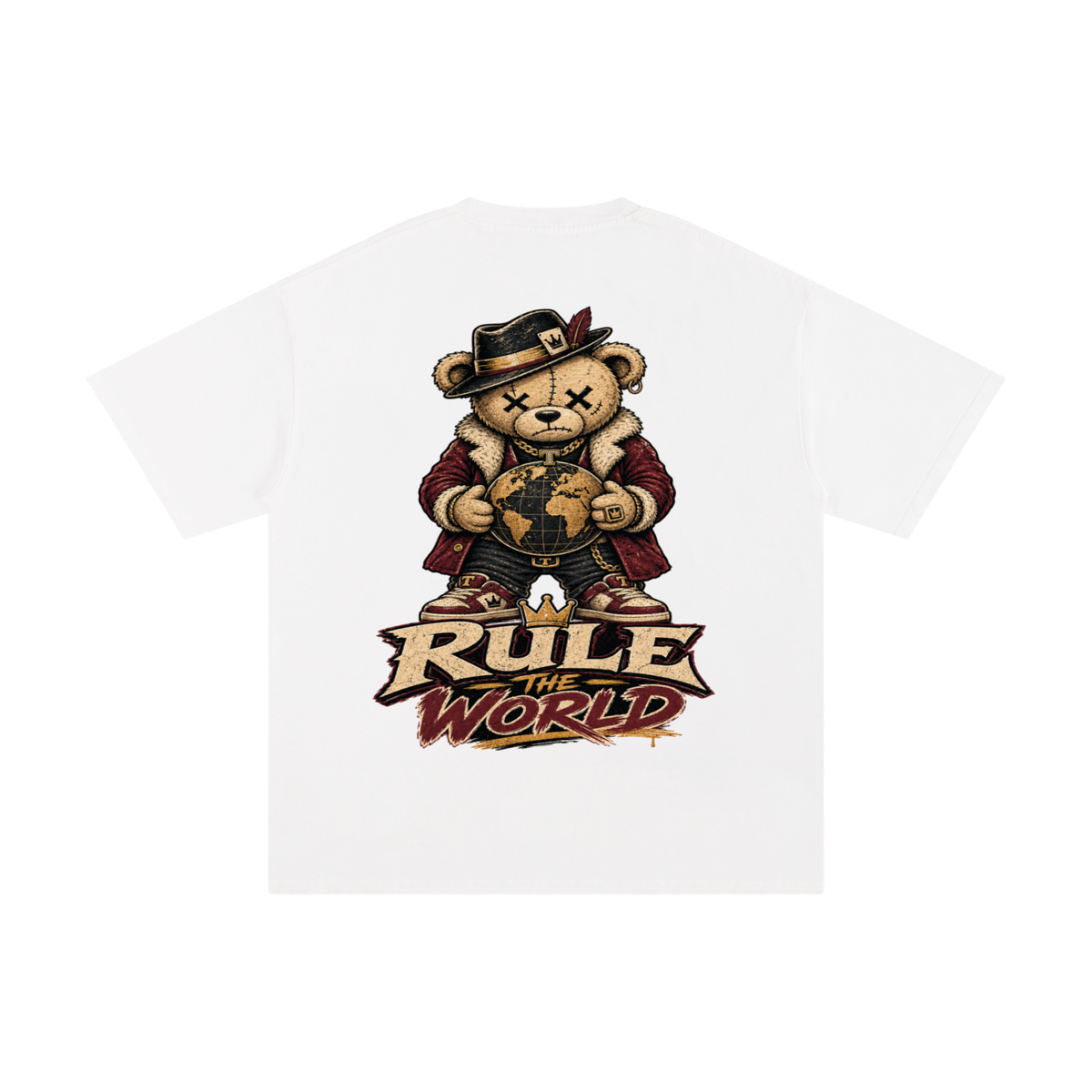Rule the world-Pure Cotton T-Shirt