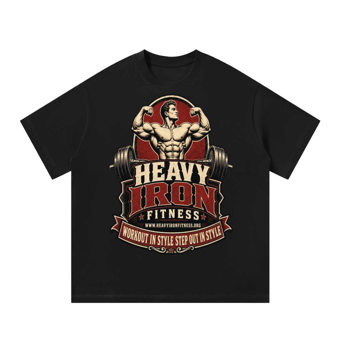 Heavy iron fitness-Oversized T-Shirt