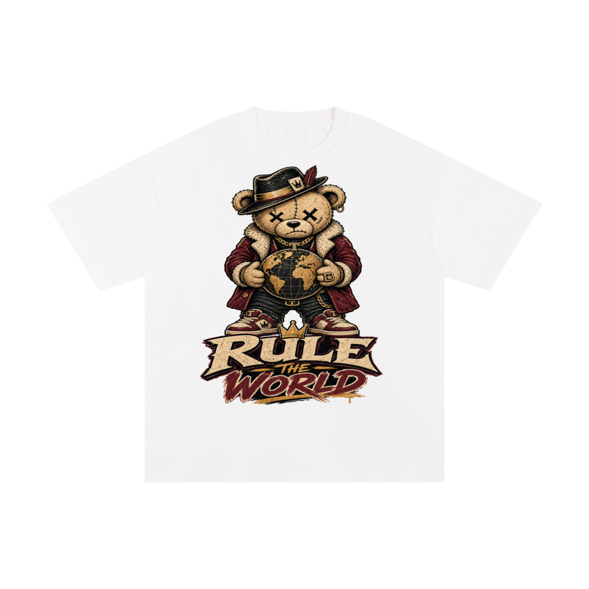 Rule the world-Pure Cotton T-Shirt